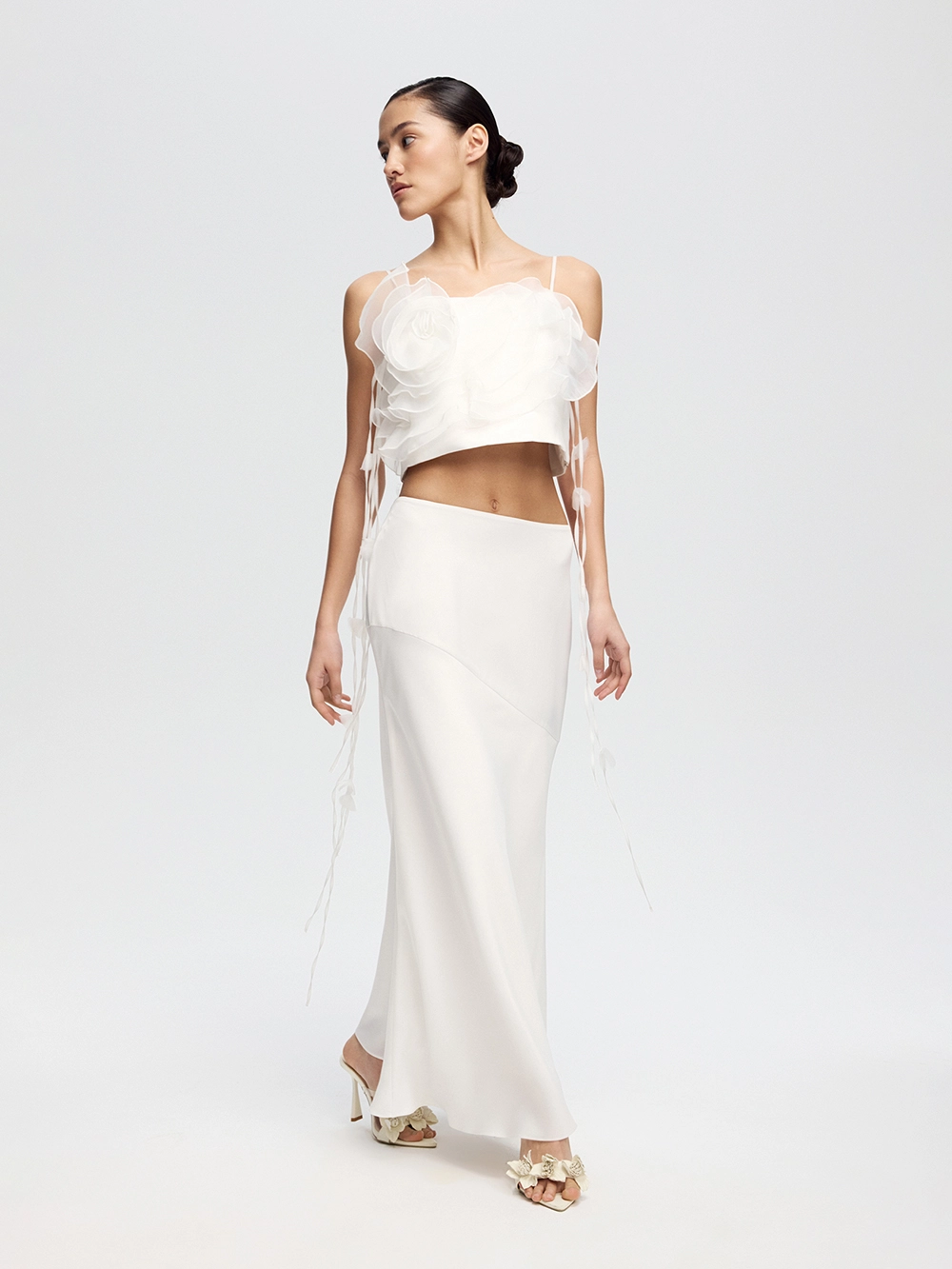 картинка топ из органзы camellia от магазина truered.ru (ex-SOLO·U)