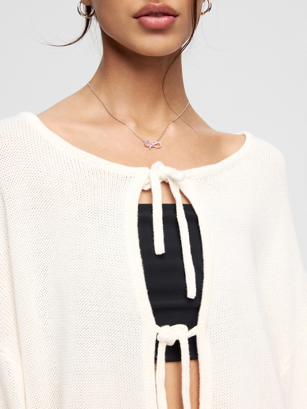 картинка кардиган на завязках  от магазина truered.ru (ex-SOLO·U)