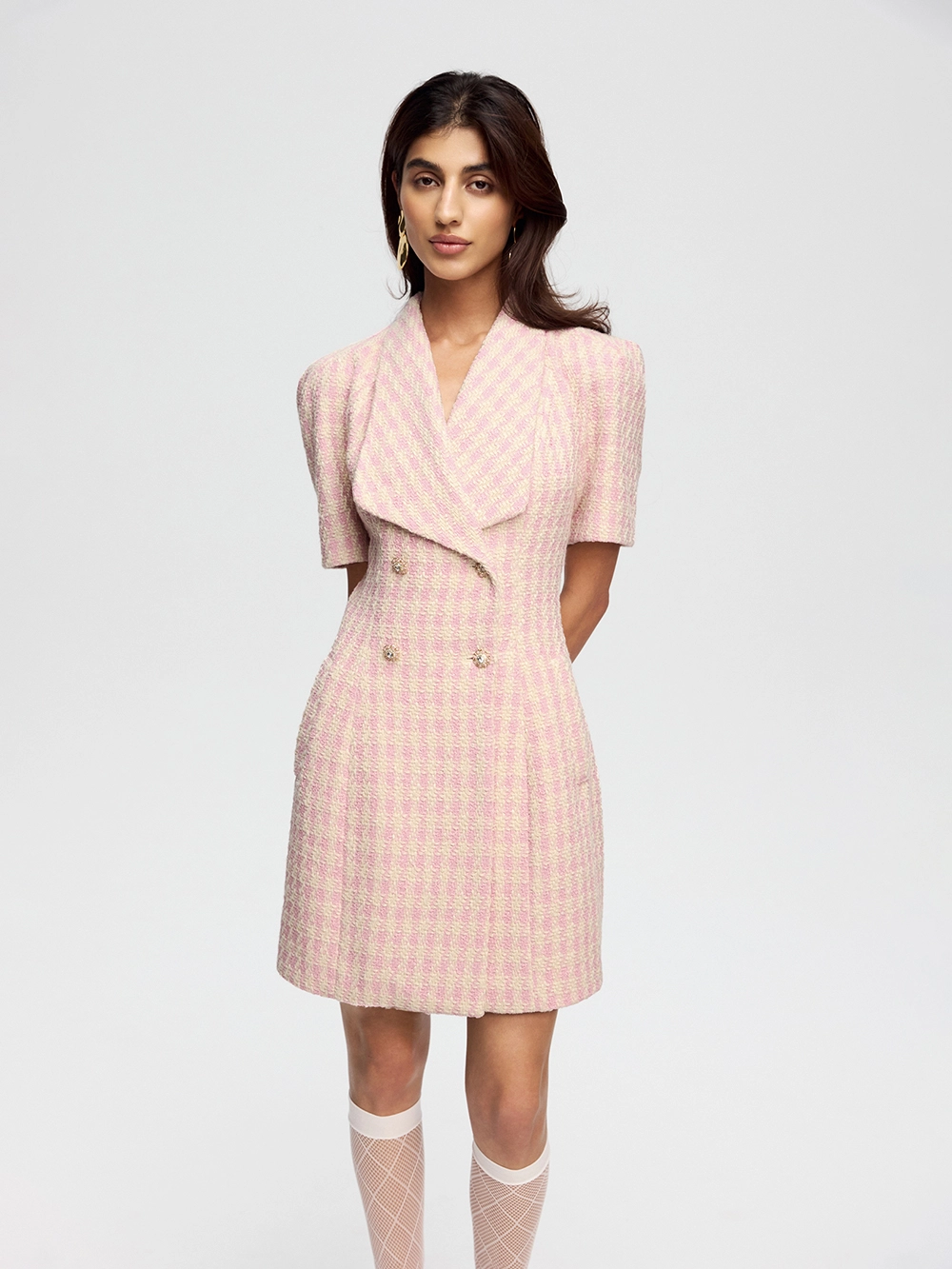 картинка платье мини из твида от магазина truered.ru (ex-SOLO·U)