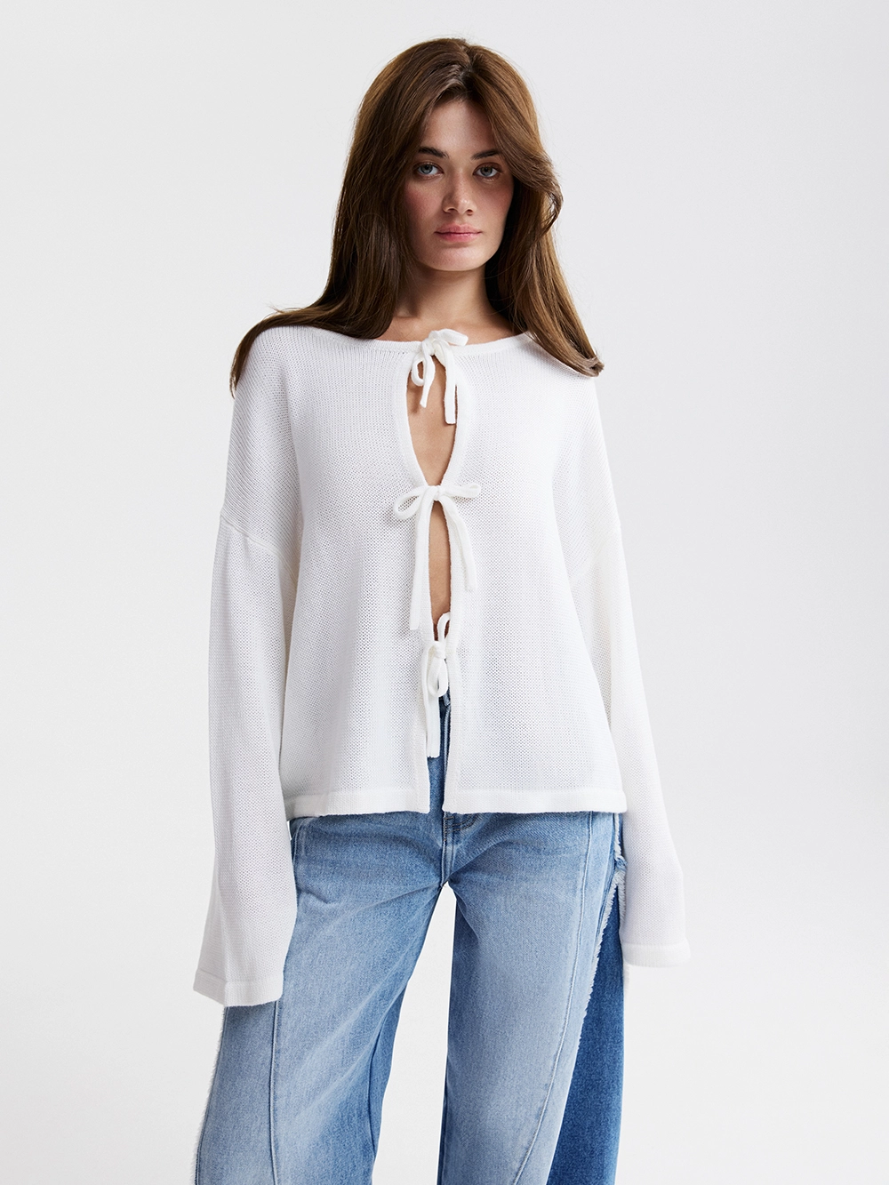 картинка кардиган на завязках  от магазина truered.ru (ex-SOLO·U)