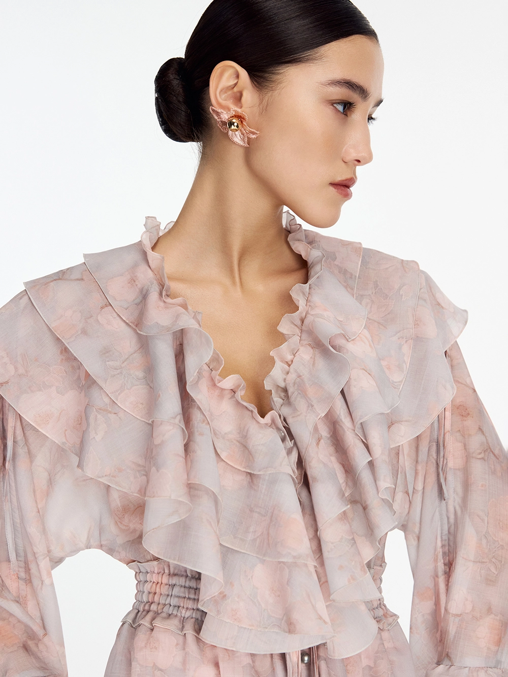 картинка платье бохо из тенсела и льна от магазина truered.ru (ex-SOLO·U)