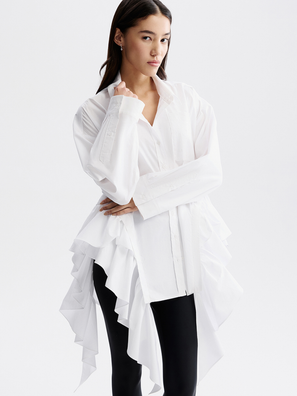 картинка рубашка с воланами от магазина truered.ru (ex-SOLO·U)