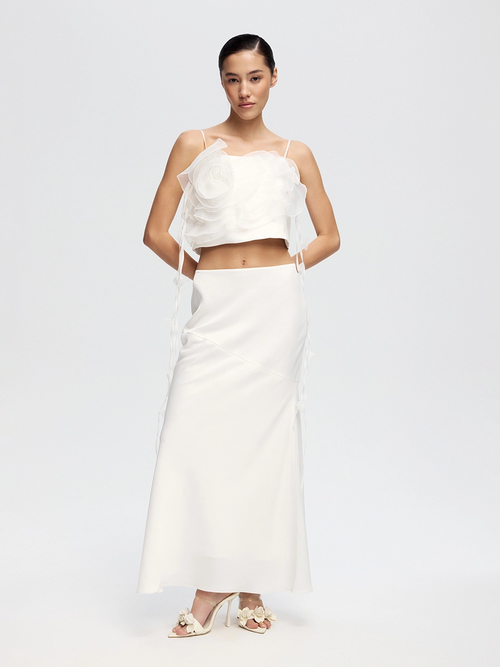 картинка топ из органзы camellia от магазина truered.ru (ex-SOLO·U)