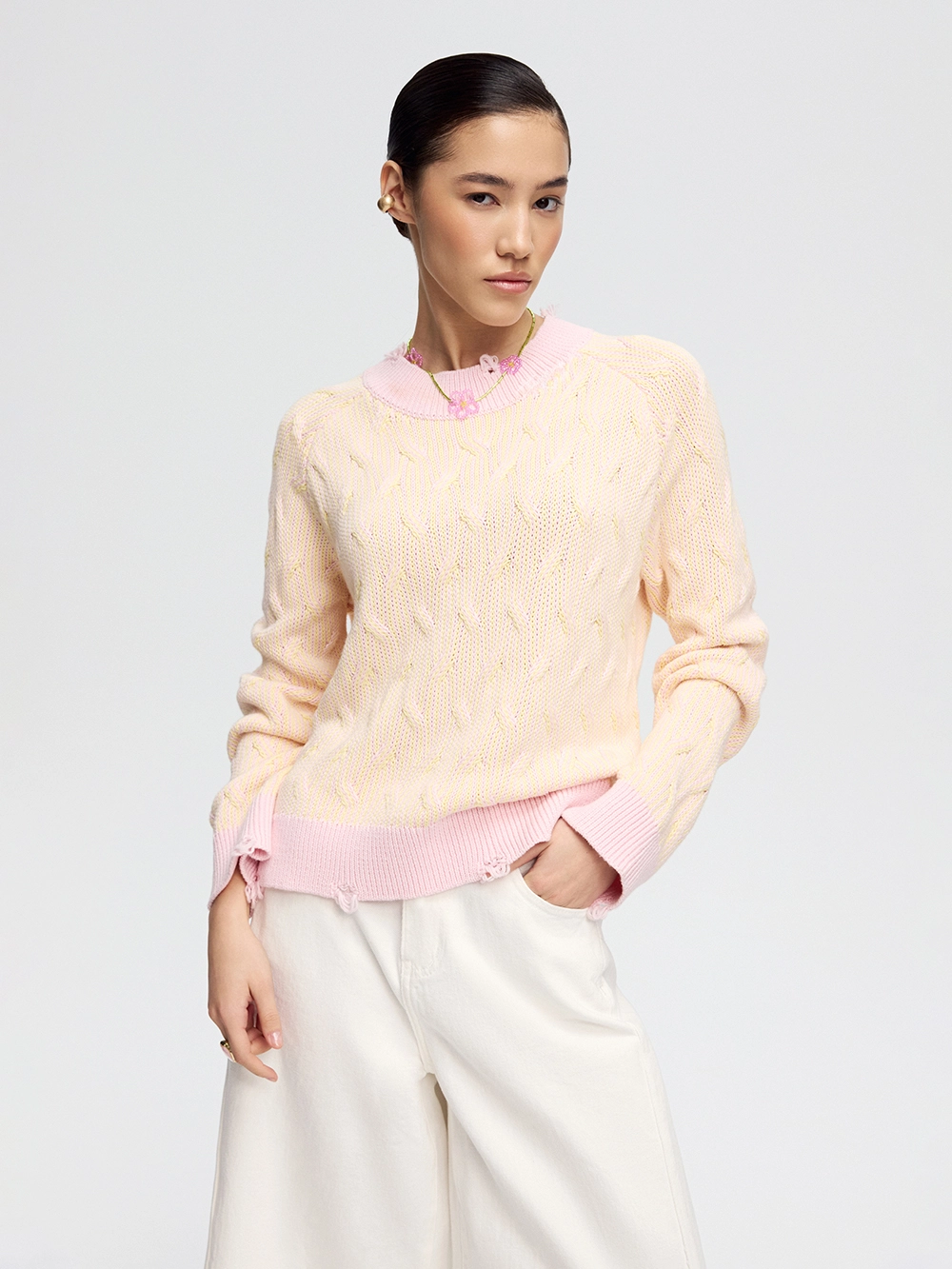 картинка свитер фактурный из мягкого хлопка от магазина truered.ru (ex-SOLO·U)