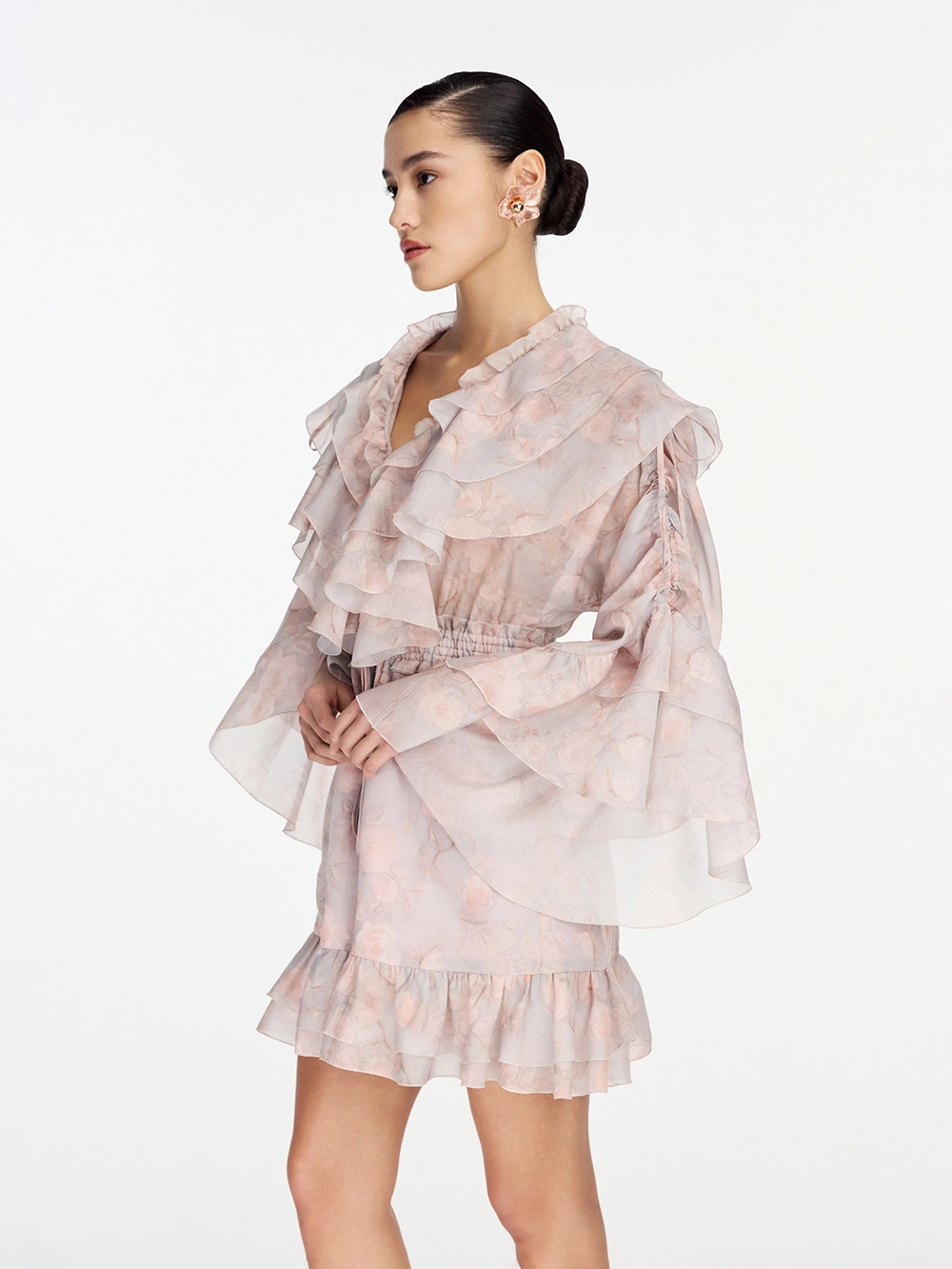 картинка платье бохо из тенсела и льна от магазина truered.ru (ex-SOLO·U)