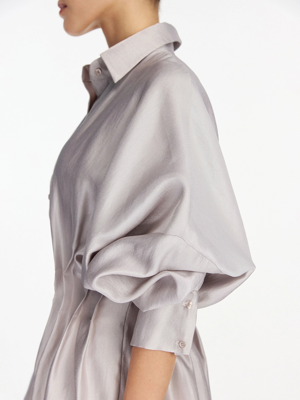 картинка блузка из тафты с защипами от магазина truered.ru (ex-SOLO·U)